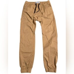 Cotton On Men's Drawstring Drake Joggers - Khaki Size 30